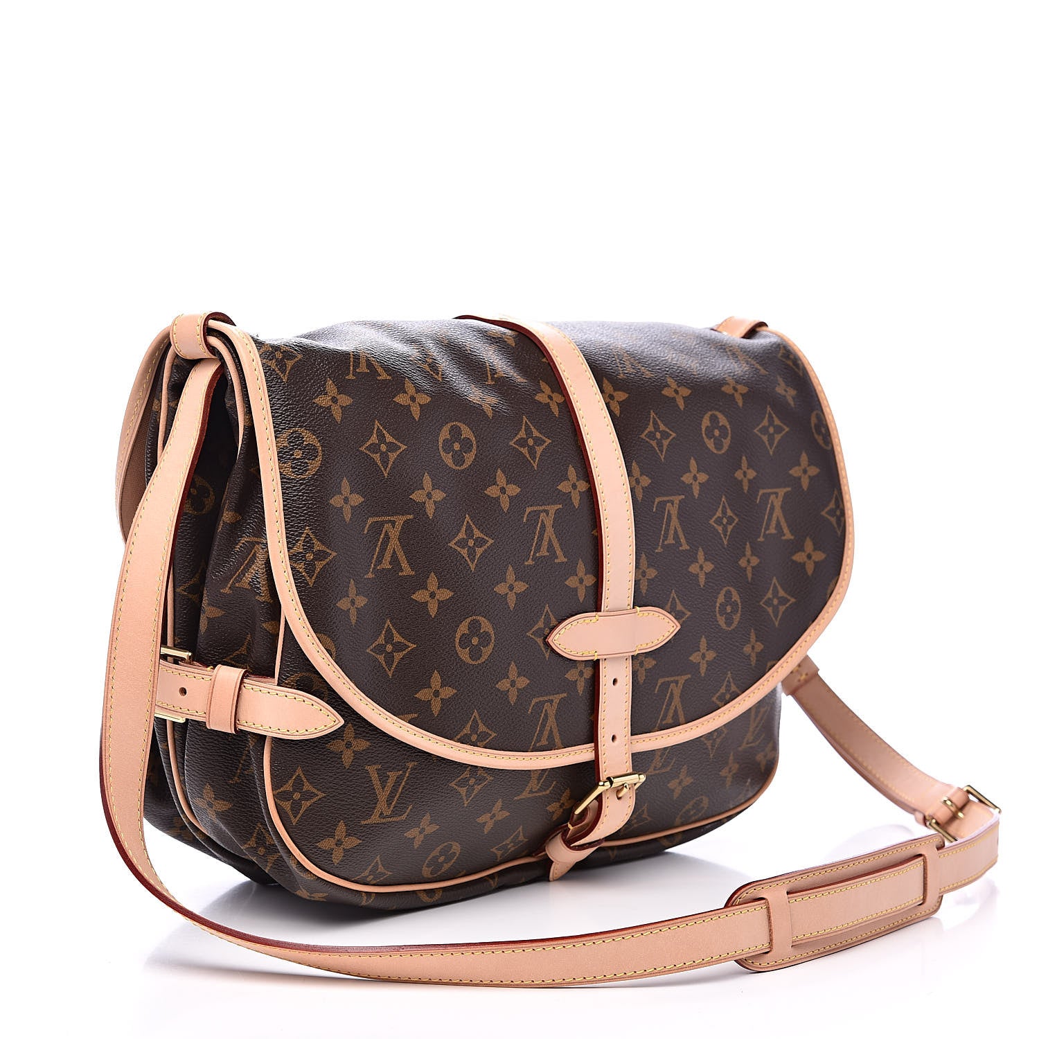 Louis Vuitton Monogram Saumur GM 3 of 9