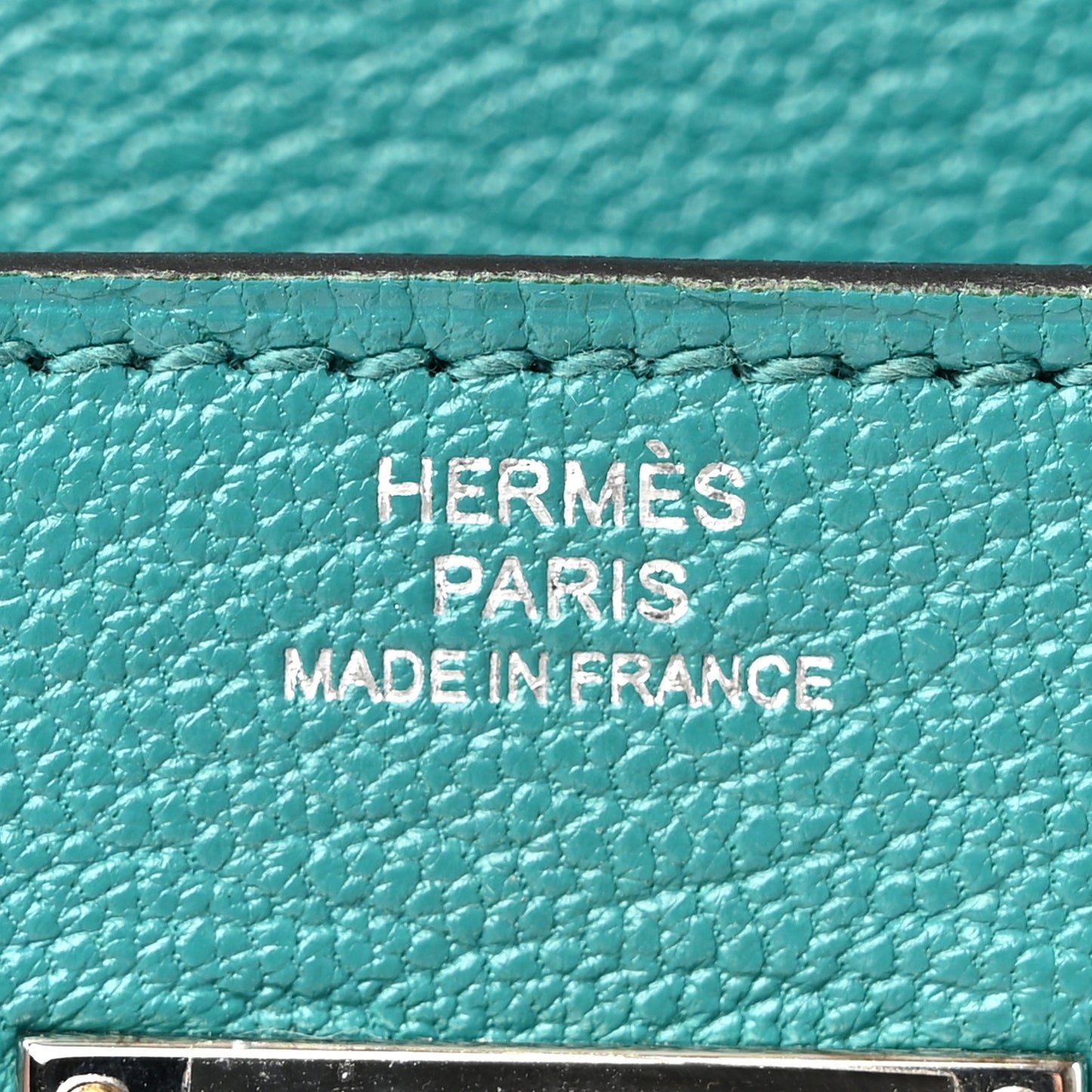 Chevre Mysore Kelly Longue Wallet Bleu Paon