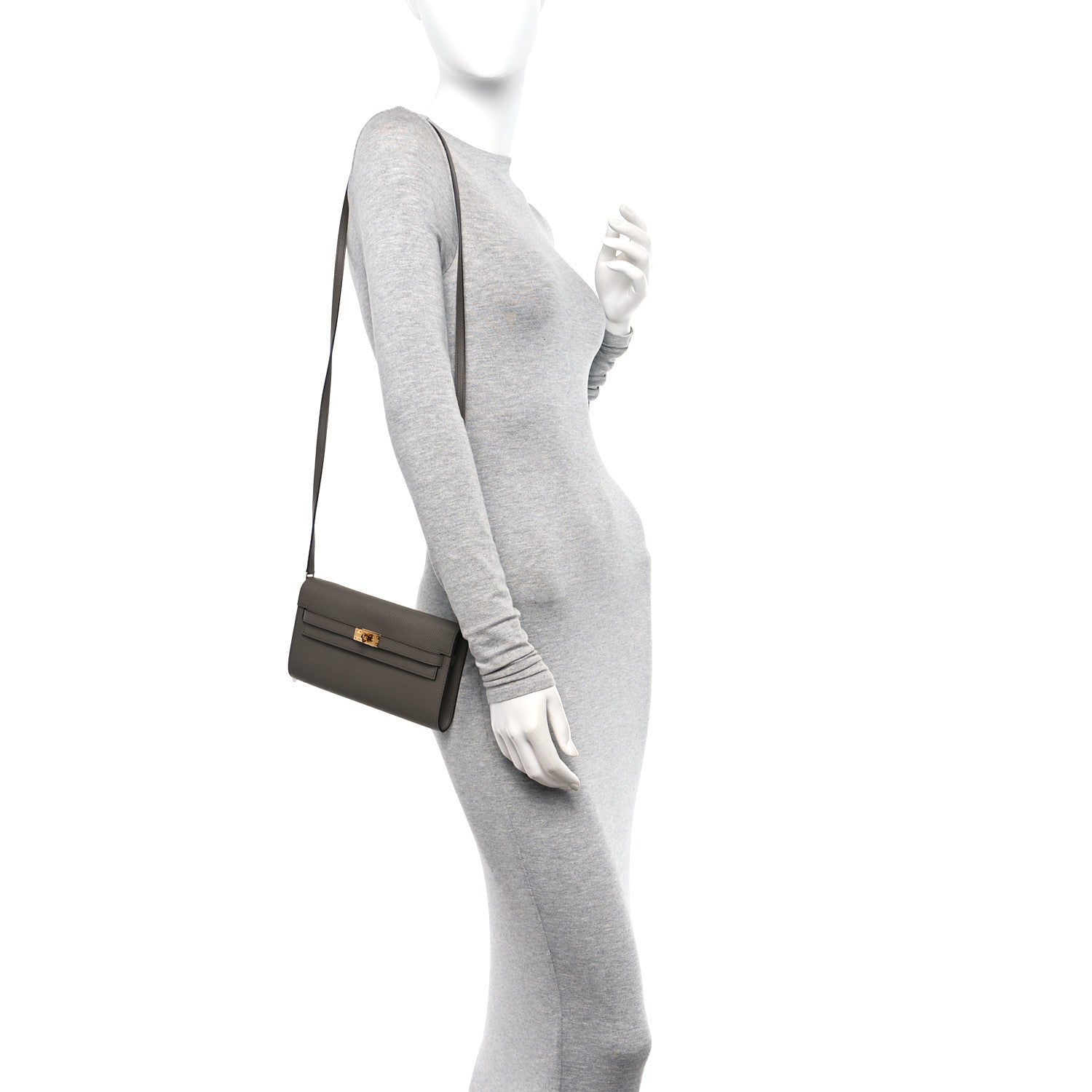 Hermes Epsom Kelly To Go Wallet Etain 2 of 11