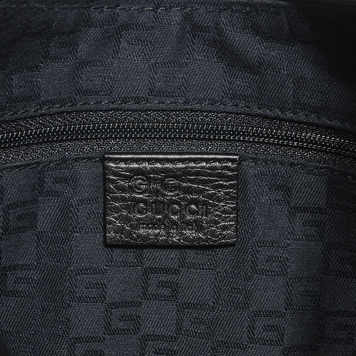Monogram Shoulder Bag Black