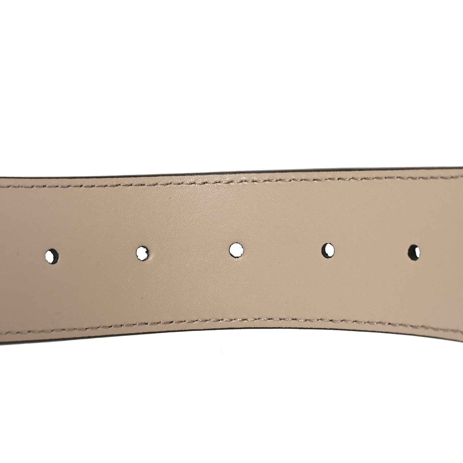 Fendi Vitello Liberty F is Fendi Bi-Color Reversible Belt Notturno Nuvola 4 of 7