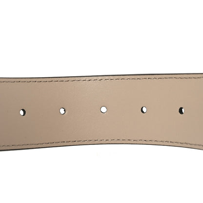 Fendi Vitello Liberty F is Fendi Bi-Color Reversible Belt Notturno Nuvola 4 of 7