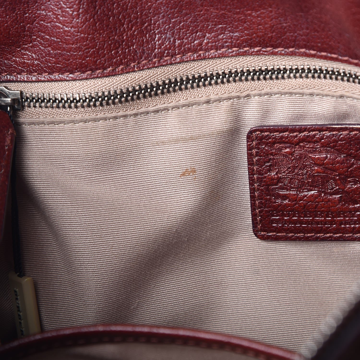 Burberry Nova Check Embossed Convertible Satchel 11 of 12