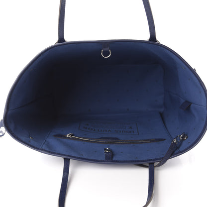 Louis Vuitton Monogram Escale Neverfull MM Blue 5 of 12
