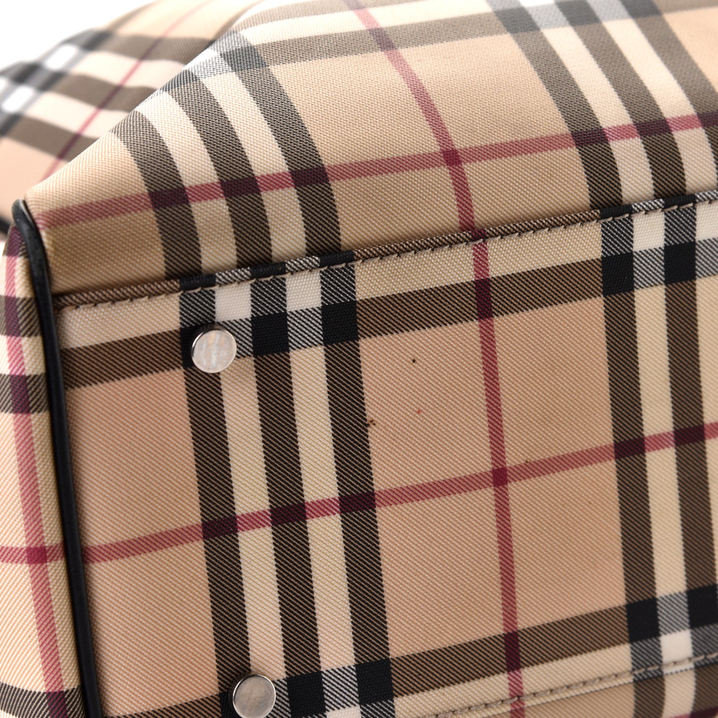 House Check Diaper Bag