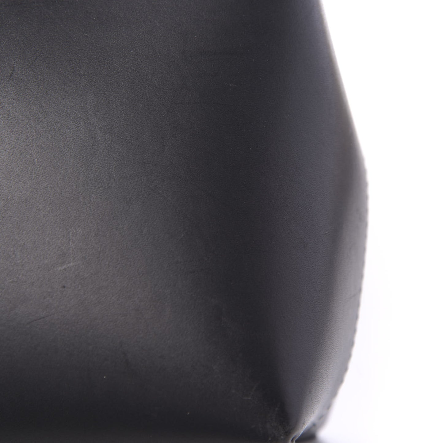 Calfskin Mini Lady Bag Black Argento