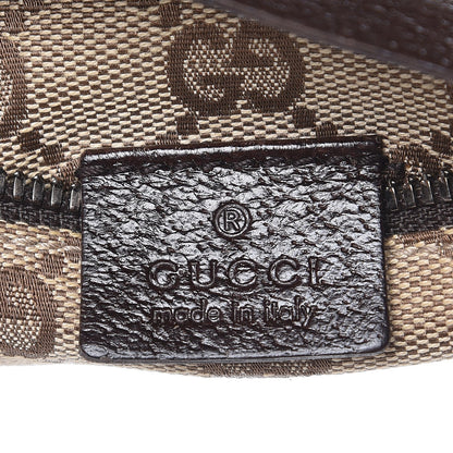 Gucci Monogram Web Belt Bag Dark Brown 8 of 13