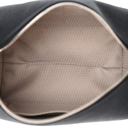 Hermes Canvas Small Bride-A-Brac Pouch Black Bleu Nuit 5 of 9