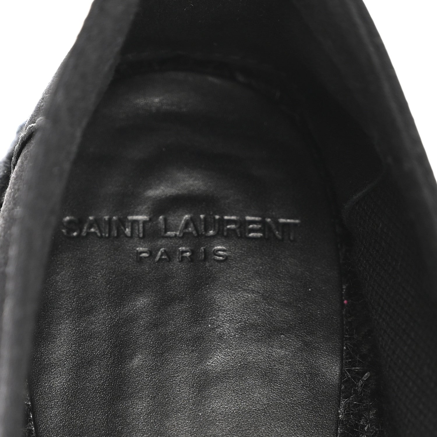 Saint Laurent Crepe Satin Elba Espadrilles 38 Black 7 of 9