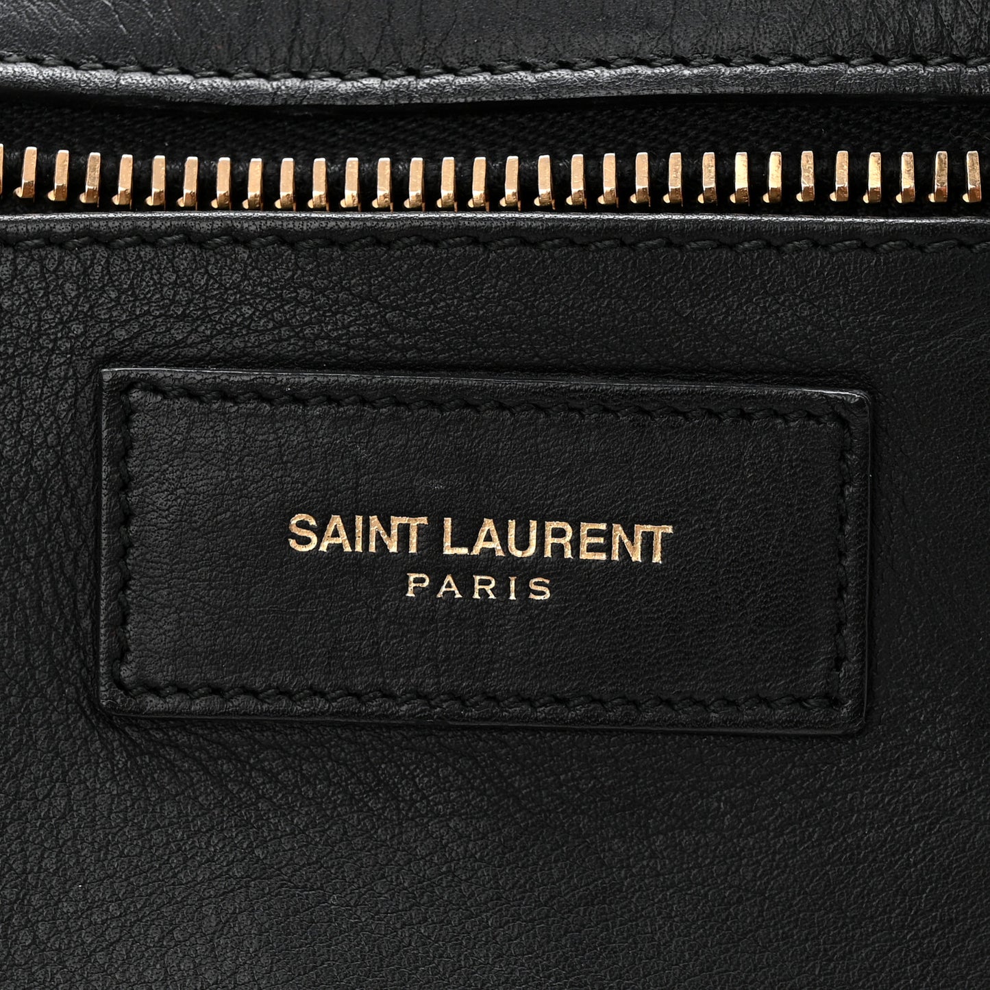 Calfskin Small Classic Y Cabas Black