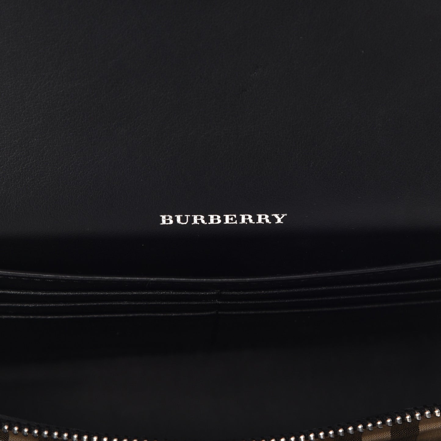 Calfskin Perforated Logo Hampshire Crossbody Black