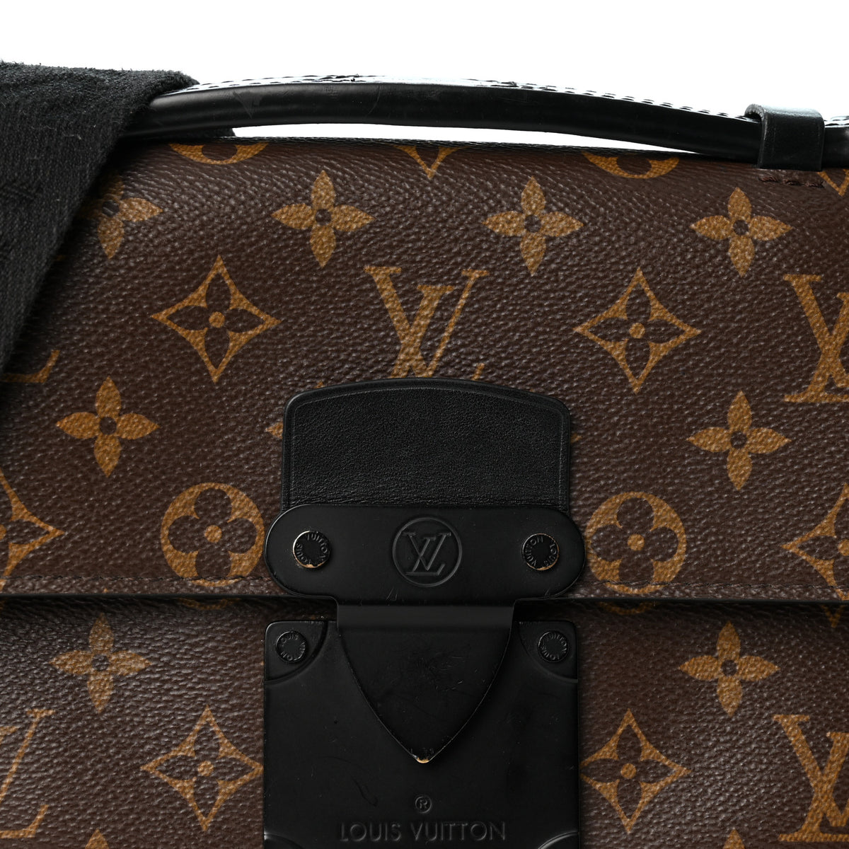Monogram Macassar S Lock Messenger
