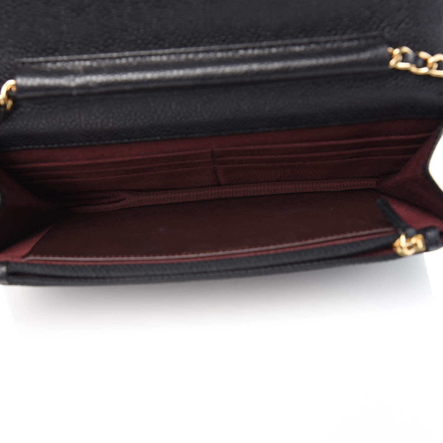 Chanel Caviar Quilted Wallet On Chain WOC Black 5 of 11