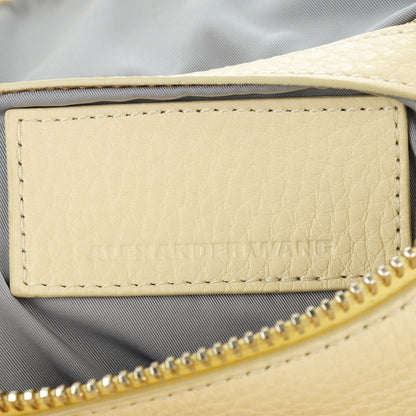 Alexander Wang Pebbled Lambskin Rocco Soft Meringue Pale Gold Hardware 6 of 8