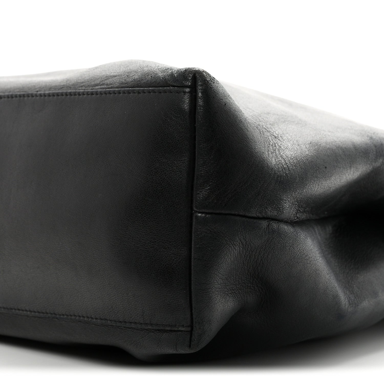 Chanel Lambskin CC Shoulder Bag Black 10 of 11