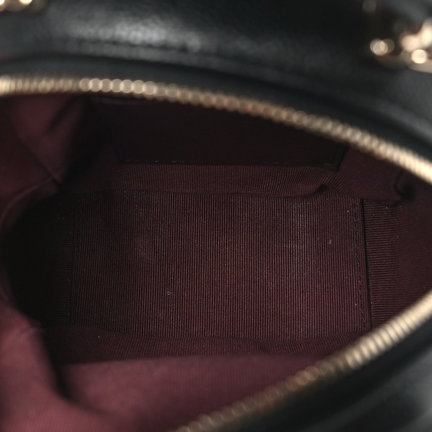 Caviar Quilted CC Mini Classic Backpack Black