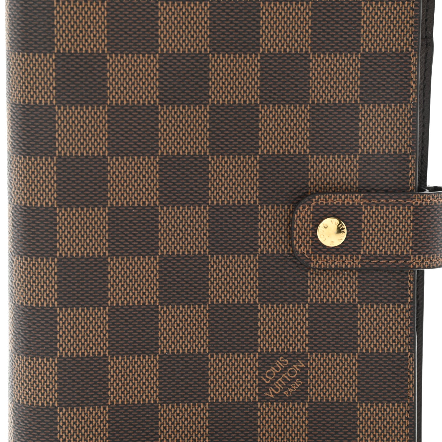 Louis Vuitton Damier Ebene Medium Ring Agenda Cover 7 of 9