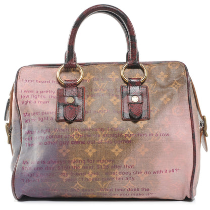 Louis Vuitton Richard Prince Graduate Jokes Bag 1 of 6