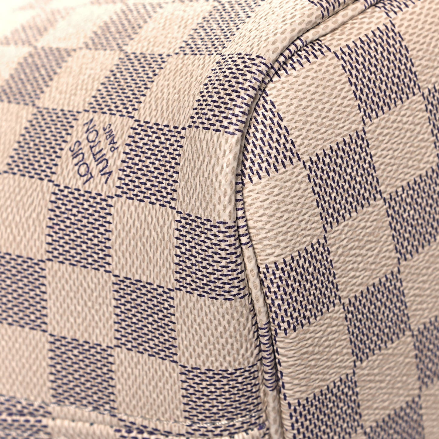 Damier Azur Neo Neverfull MM Rose Ballerine