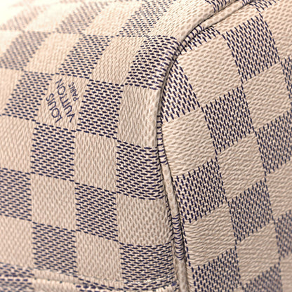 Louis Vuitton Damier Azur Neo Neverfull MM Rose Ballerine 11 of 13