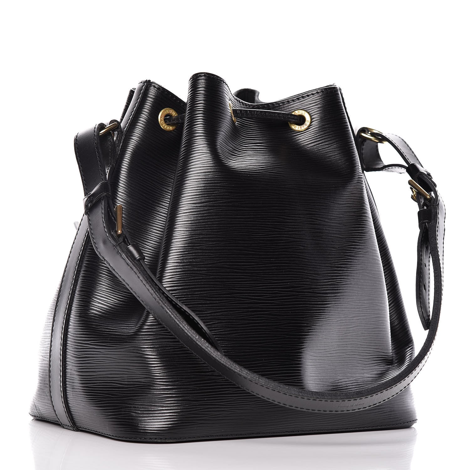 Louis Vuitton Epi Petit Noe Black 3 of 13