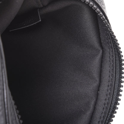 Louis Vuitton Taurillon Monogram Uniformes Solar Ray Soft Pochette Volga Belt Bag Black 7 of 8