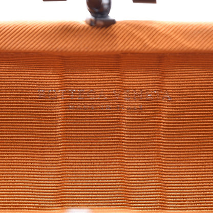 Bottega Veneta Silk Faille Intrecciato Knot Clutch Burnt Sun 6 of 7