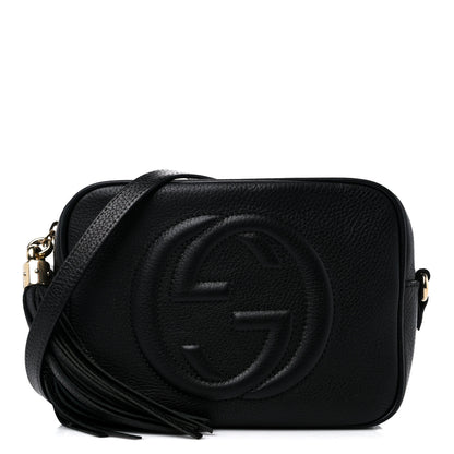 Gucci Pebbled Calfskin Small Soho Disco Bag Black 1 of 9