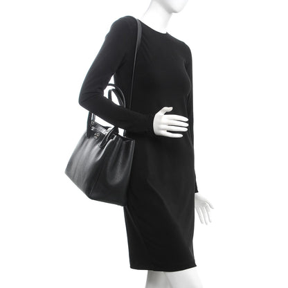 Chanel Calfskin Cerf Executive Shopper Tote Black 2 of 11