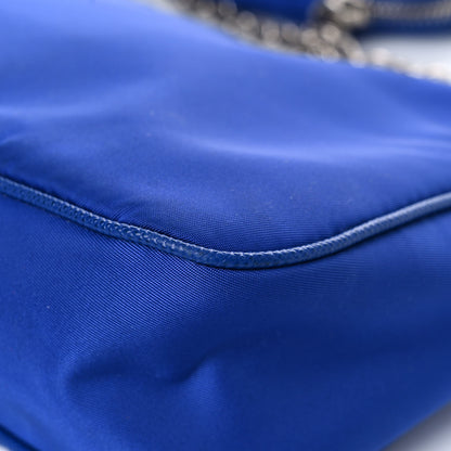 Prada Nylon Re-Edition 2005 Shoulder Bag Indaco 13 of 15
