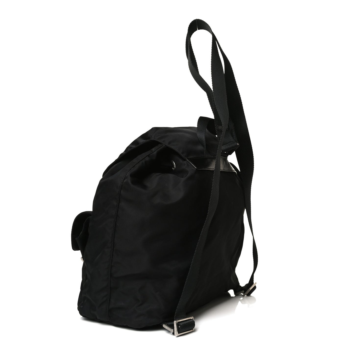 Nylon Vela Medium Backpack Black