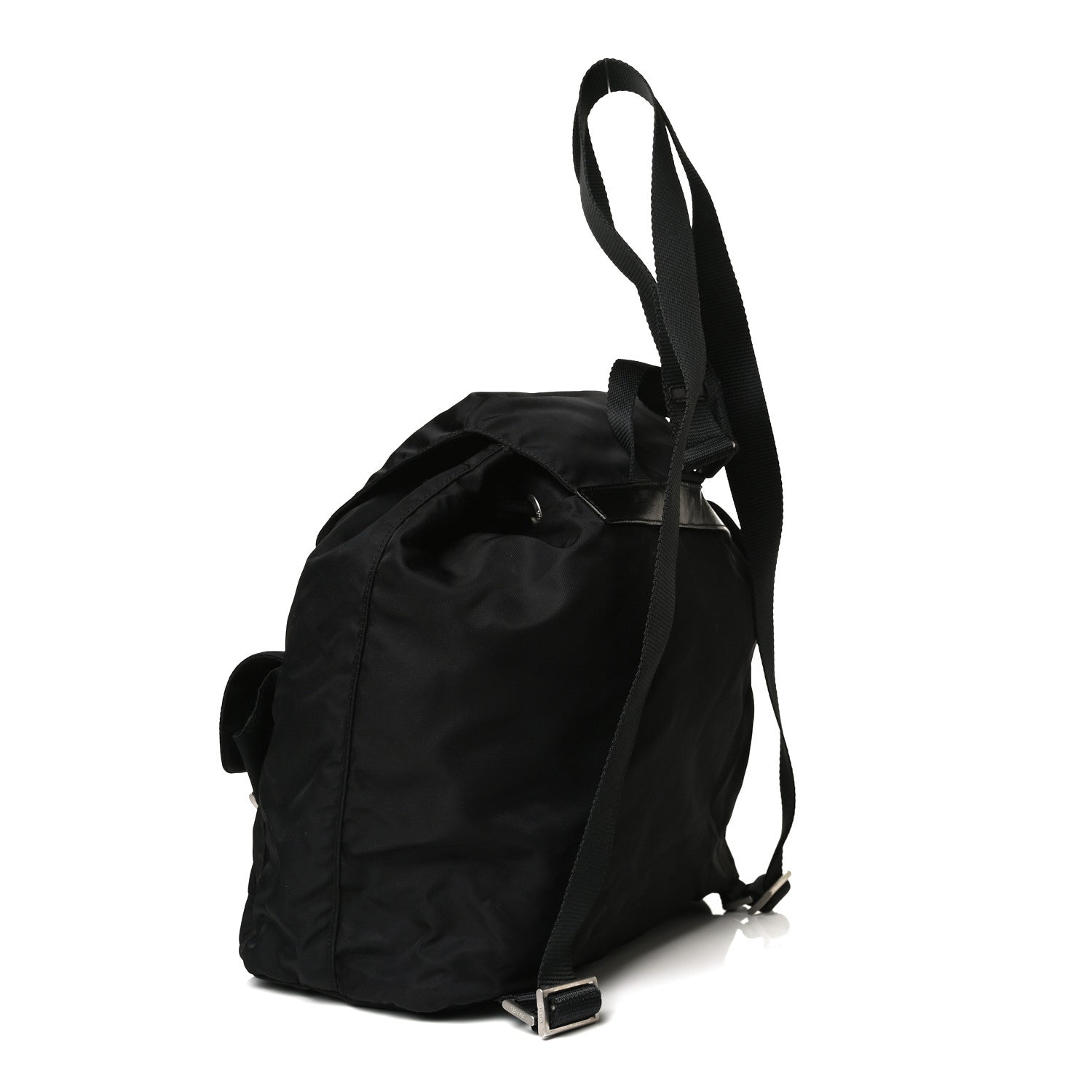 Prada Nylon Vela Medium Backpack Black 2 of 22