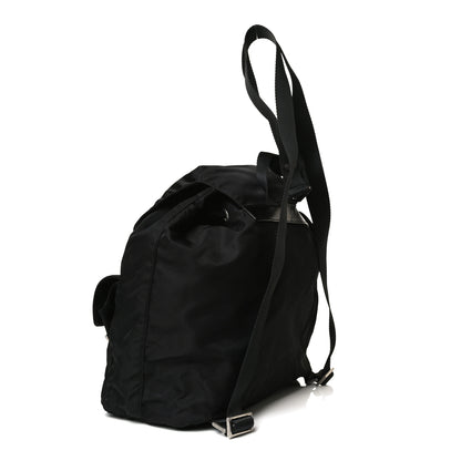 Prada Nylon Vela Medium Backpack Black 2 of 22