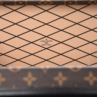 Louis Vuitton Reverse Monogram Kabuki Petite Malle Black 6 of 8