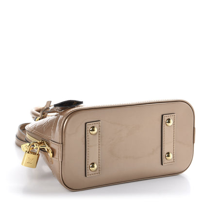 Louis Vuitton Vernis Alma BB Mordore 4 of 10