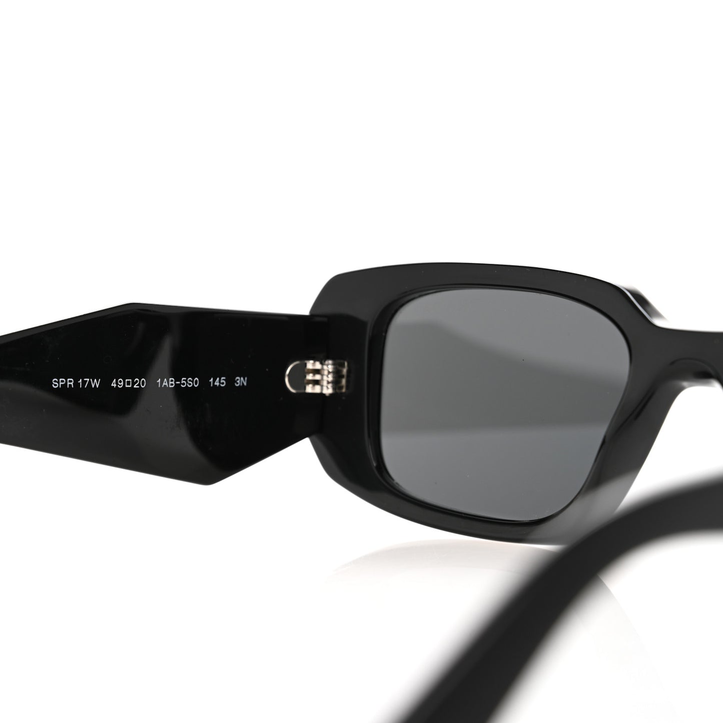 Acetate Symbole Sunglasses SPR 17W Black