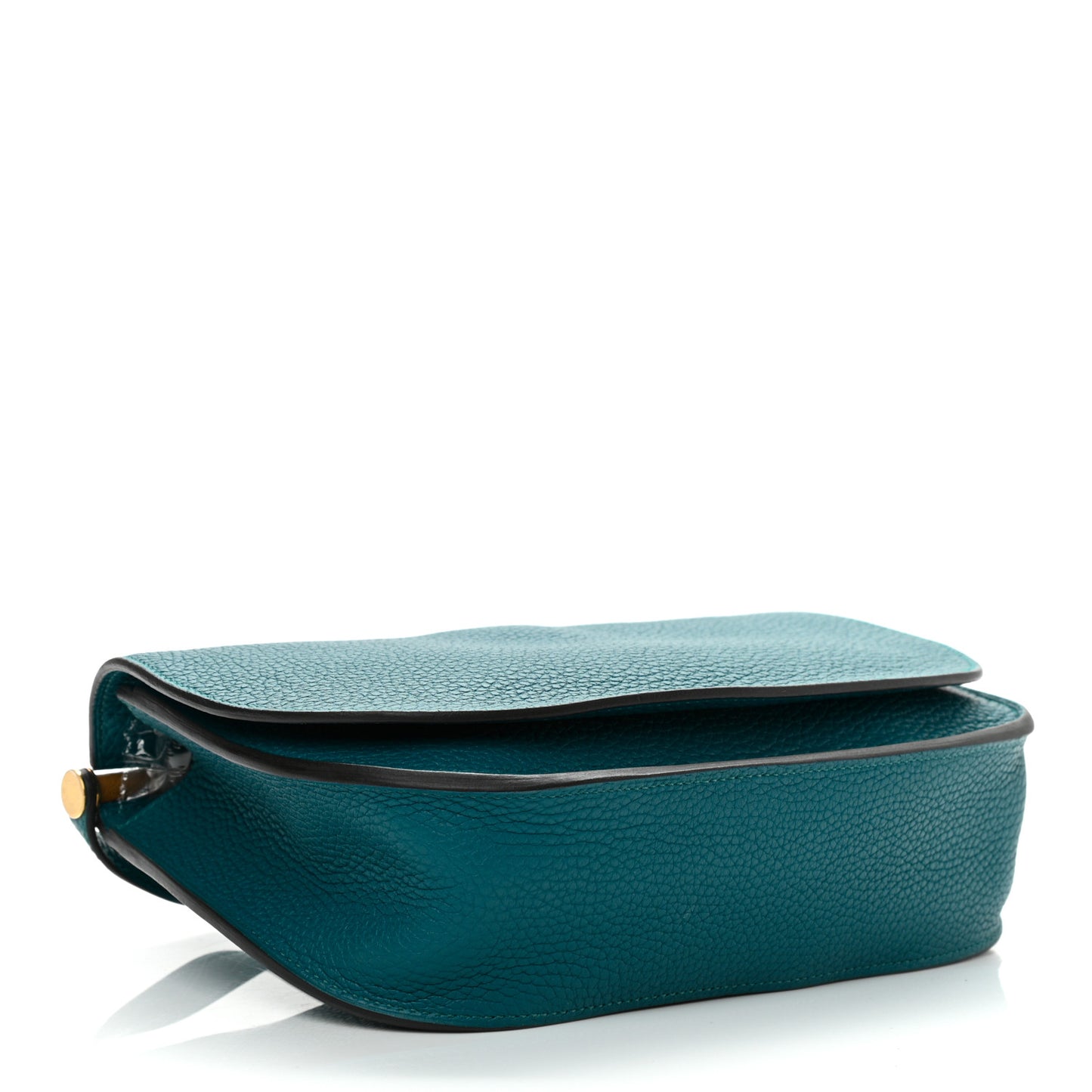 Taurillon Clemence Chevre Mysore Saut 25 Vert Bosphore