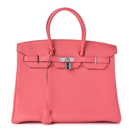 Hermes Togo Birkin 35 Rose Lipstick 1 of 7