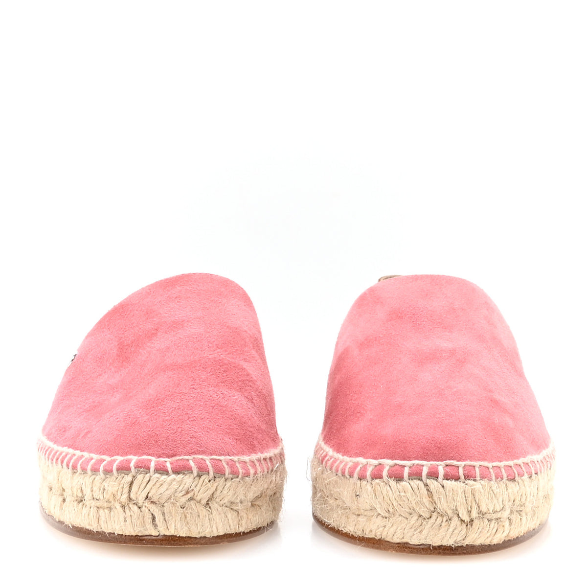 Suede Goatskin Womens Joven Espadrilles 37 Rose De Venise Gold