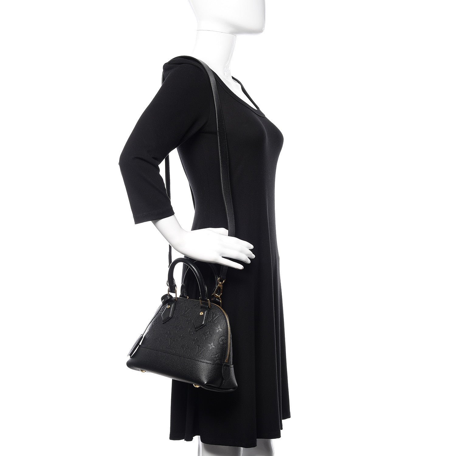 Louis Vuitton Empreinte Neo Alma BB Black 2 of 11