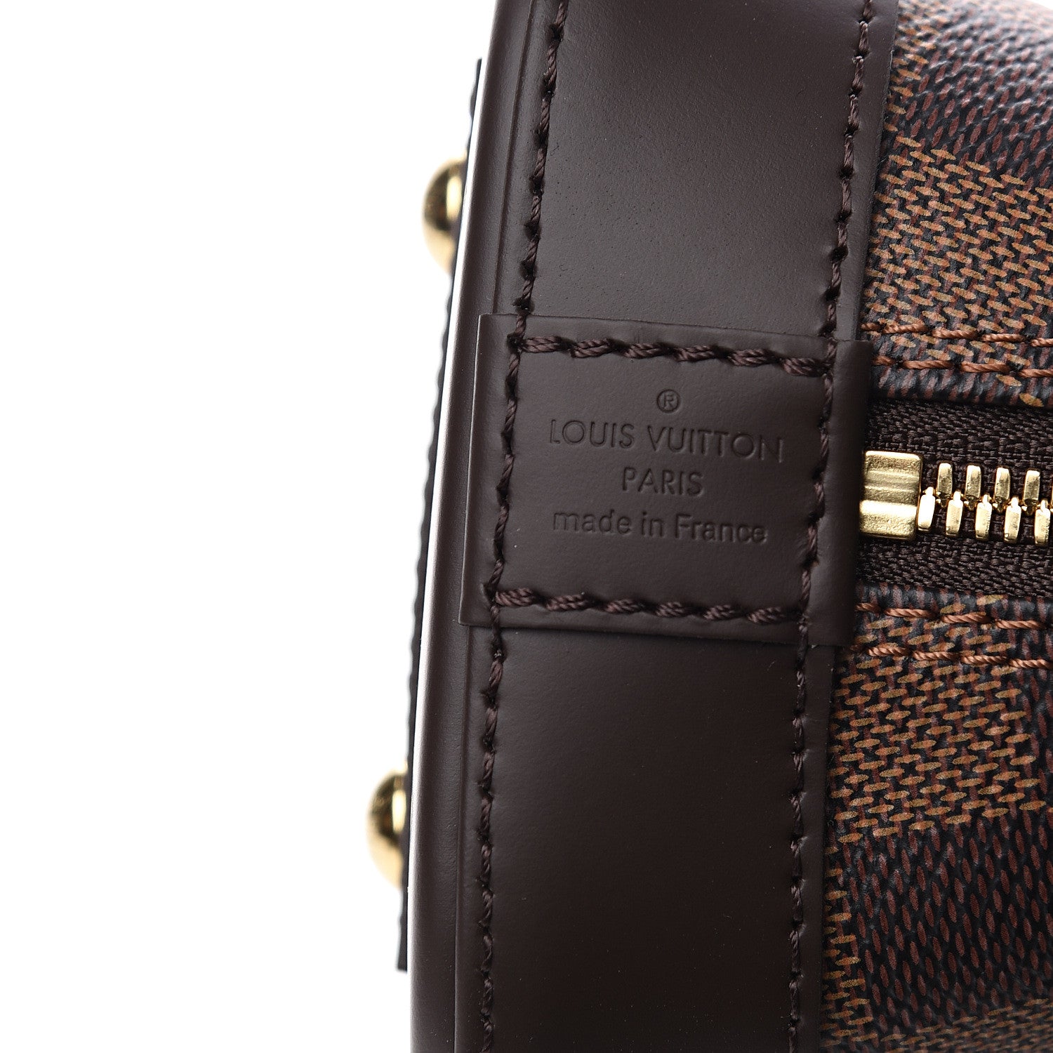Louis Vuitton Damier Ebene Alma BB 7 of 8