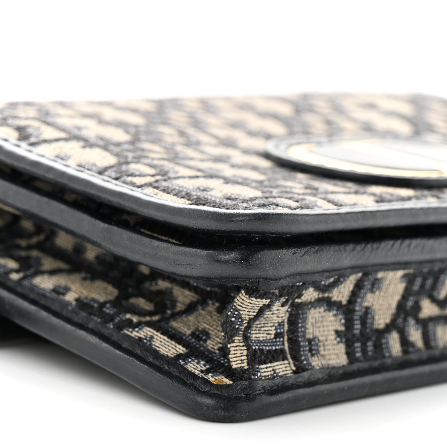 Christian Dior Oblique 30 Montaigne 2-In-1 Pouch Blue 8 of 12