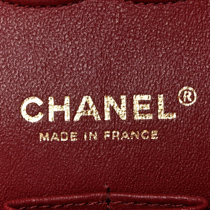 Chanel Caviar Quilted Medium Double Flap Red 6 of 11