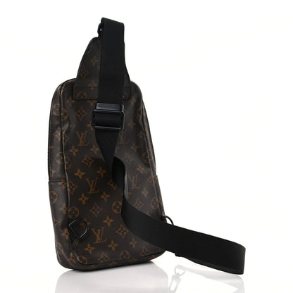 Louis Vuitton Monogram Macassar Avenue Sling Bag 3 of 12