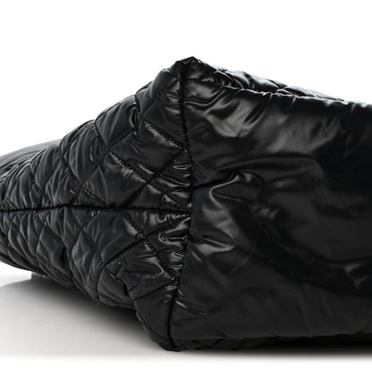 Chanel Nylon Quilted Large Coco Cocoon Tote Black 8 of 9