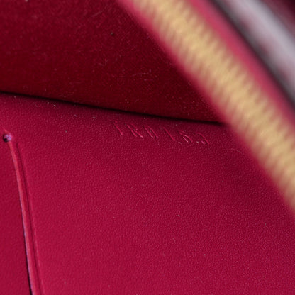 Louis Vuitton Patent Louise Clutch Rose Indien 8 of 8