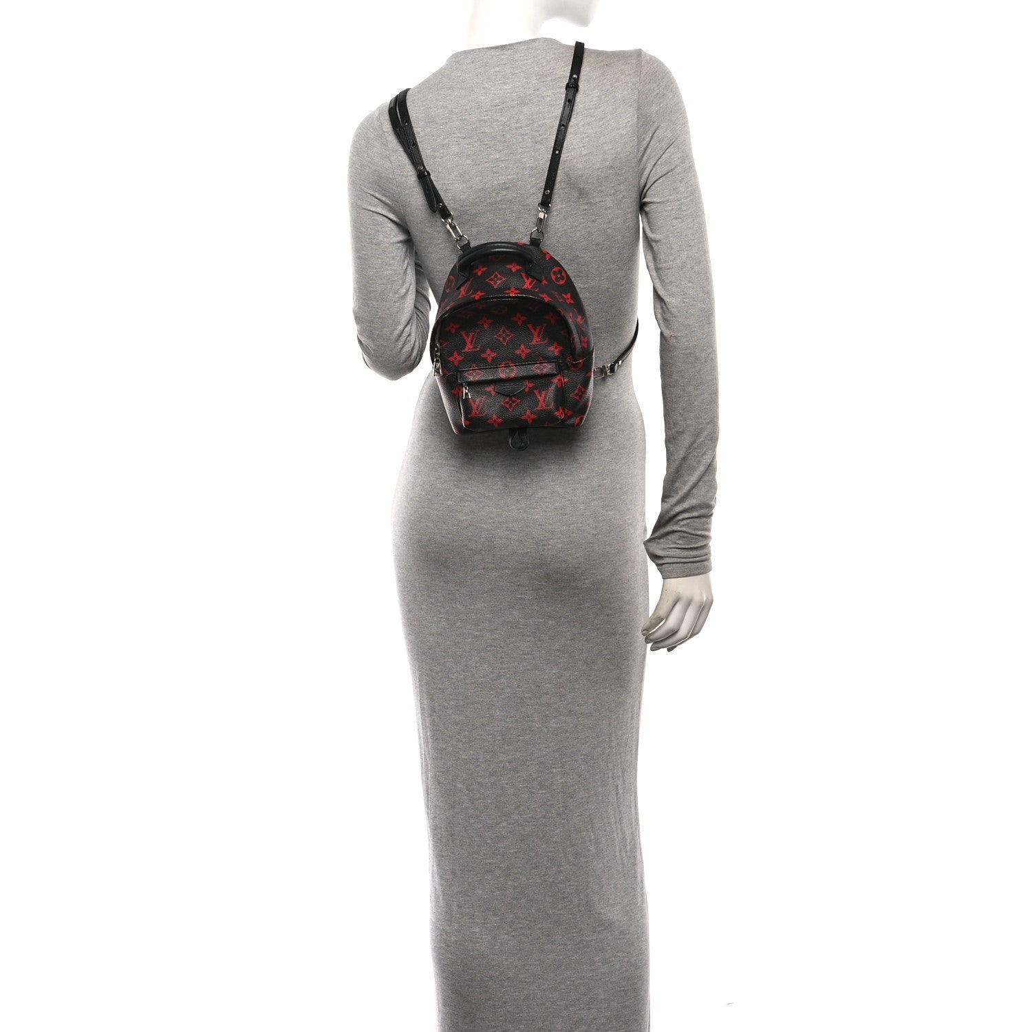 Louis Vuitton Monogram Infrarouge Palm Springs Backpack Mini 2 of 9