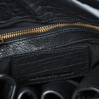 Alexander Wang Pebbled Lambskin Diego Bucket Black Antique Brass Hardware 6 of 8
