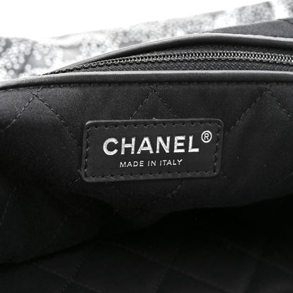 Chanel Printed Calfskin Quilted Chanel 22 Black 6 of 10