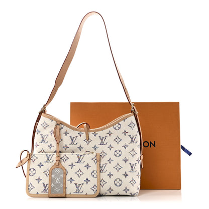 Louis Vuitton Monogram Jacquard CarryAll PM Multicolor Beige 12 of 12